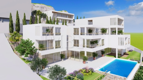 IMPOSING MODERN VILLA NEXT TO A LUXURIOUS BUSINESS RESIDENTIAL MEDICAL RESORT, TROGIR - SEGET DONJI